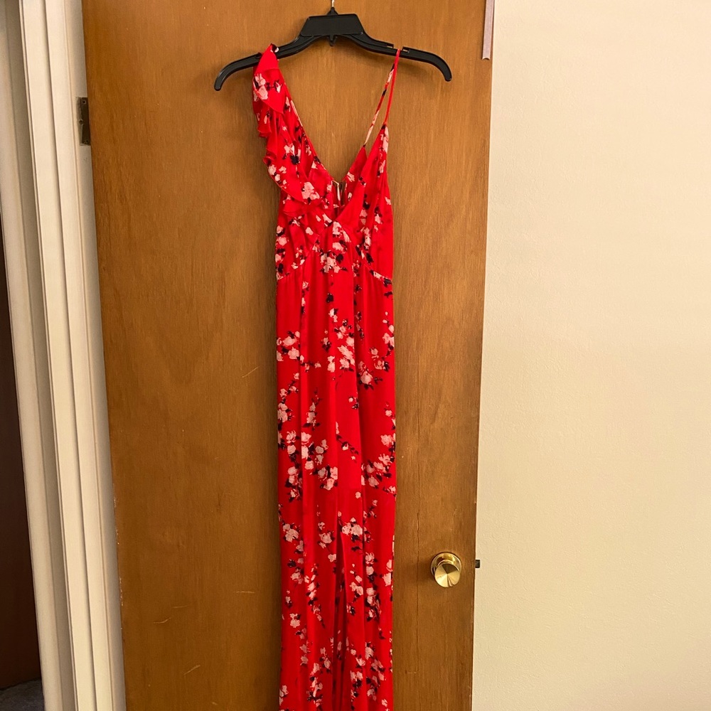 Karina Grimaldi Valeria Dress in Red (XS)